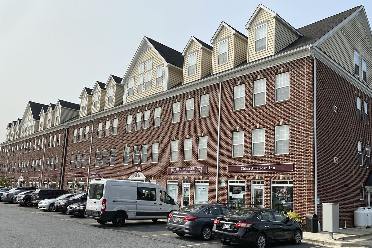 Apartment Complex with bottom floor businesses tr construction group maryland