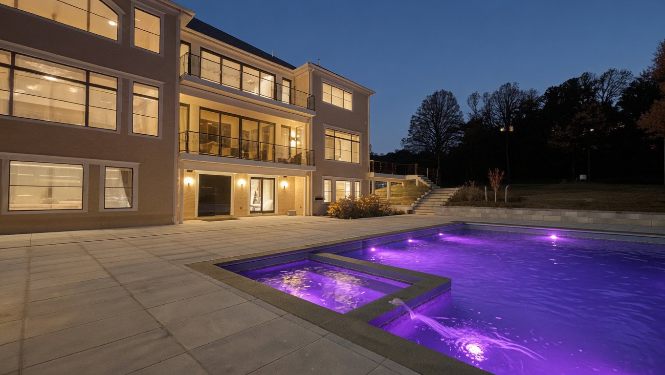 patio luxury build custom homes maryland